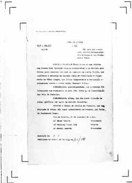 Acórdão nº 00984 de 1945