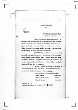 Acórdão nº 00012 de 1945