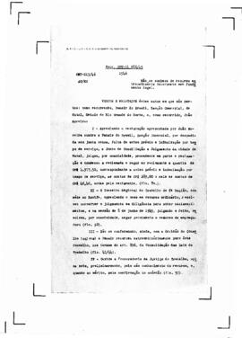 Acórdão nº 00213 de 1945