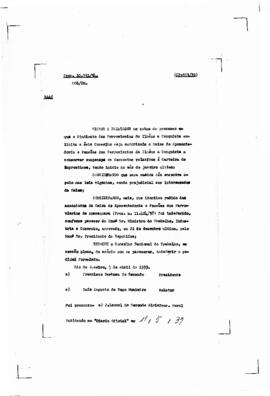 Acórdão nº 00373 de 1934