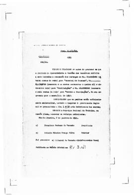 Acórdão nº 00037 de 1940