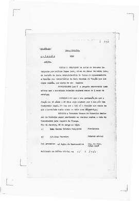 Acórdão nº 00281 de 1940