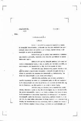 Acórdão nº 268 de 1938