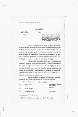 Acórdão nº 00273 de 1943