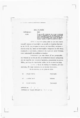 Acórdão nº 00129 de 1942