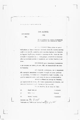 Acórdão nº 00222 de 1944