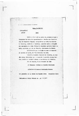 Acórdão nº 01407 de 1940