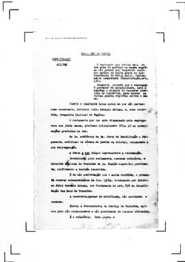 Acórdão nº 00731 de 1945