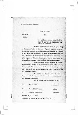 Acórdão nº 00044 de 1943