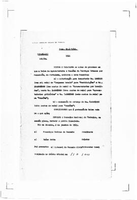 Acórdão nº 00026 de 1940