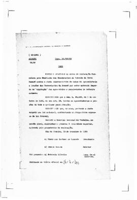 Acórdão nº 01631 de 1939