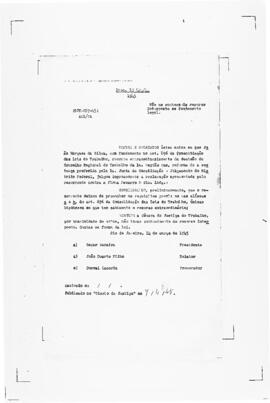 Acórdão nº 00229 de 1944