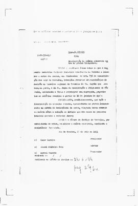 Acórdão nº 00330 de 1943