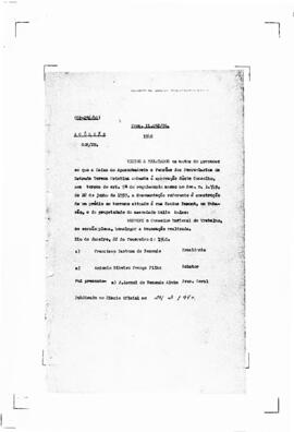 Acórdão nº 00236 de 1939