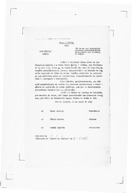 Acórdão nº 00237 de 1944