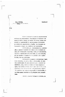 Acórdão nº 00741 de 1938