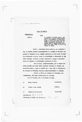 Acórdão nº 00116 de 1943