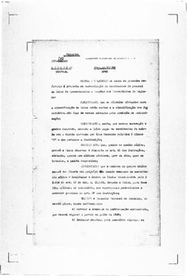 Acórdão nº 00433 de 1939