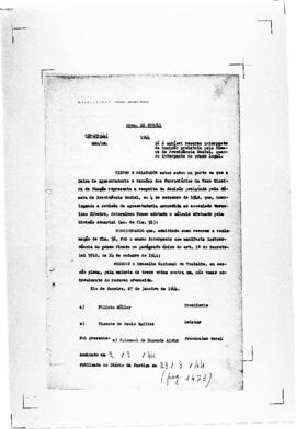 Acórdão nº 00023 de 1941