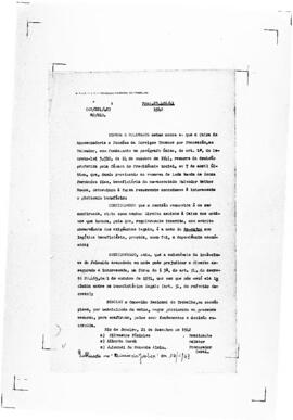 Acórdão nº 00221 de 1941