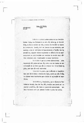 Acórdão nº 00148 de 1941