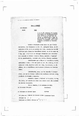 Acórdão nº 00181 de 1937