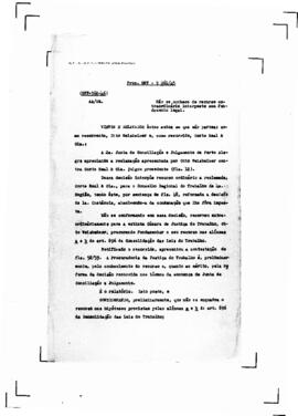 Acórdão nº 00362 de 1945