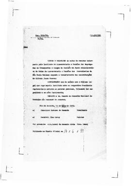 Acórdão nº 00237 de 1939