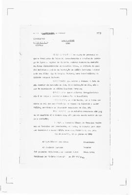 Acórdão nº 00463 de 1940