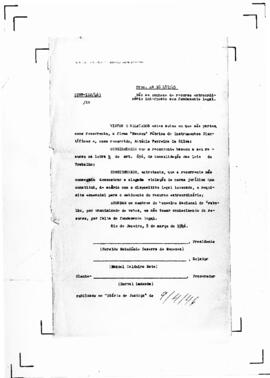 Acórdão nº 00112 de 1945