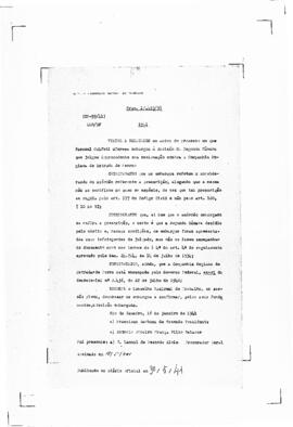 Acórdão nº 00099 de 1938