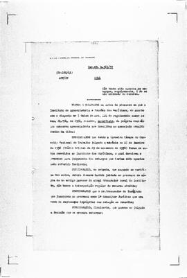 Acórdão nº 00180 de 1937