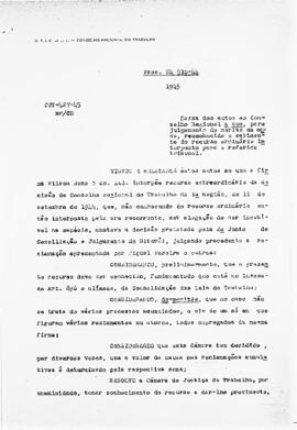 Acórdão nº 00427 de 1944