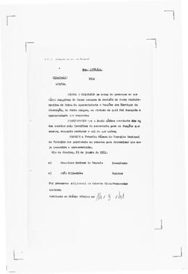 Acórdão nº 00057 de 1940