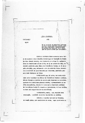 Acórdão nº 00119 de 1943