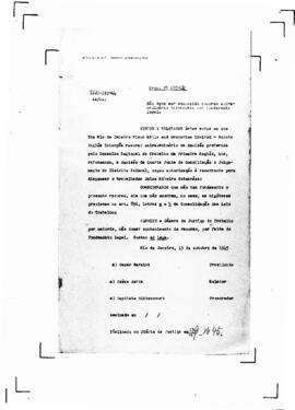 Acórdão nº 00919A de 1945