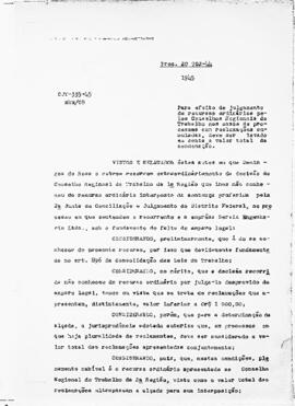 Acórdão nº 00335 de 1944