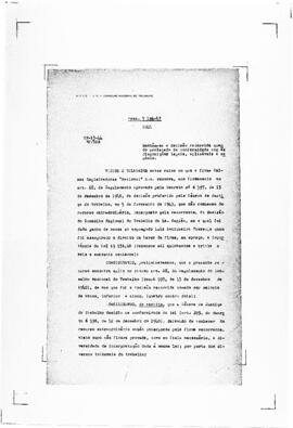 Acórdão nº 00013 de 1943