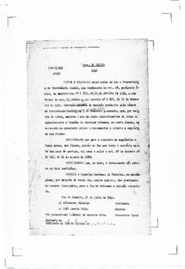 Acórdão nº 00081 de 1941