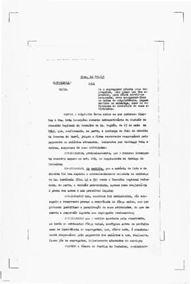 Acórdão nº 00302 de 1943