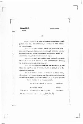 Acórdão nº 01501 de 1937