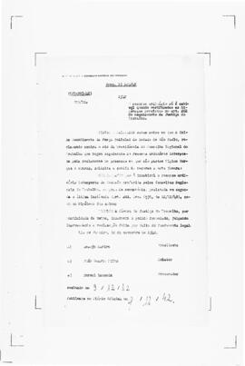 Acórdão nº 00303 de 1942