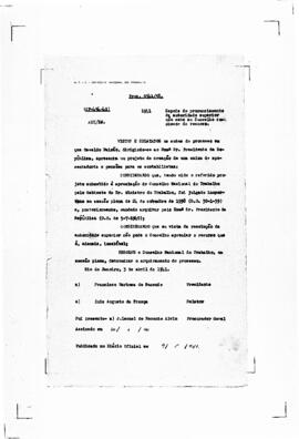 Acórdão nº 00434 de 1938