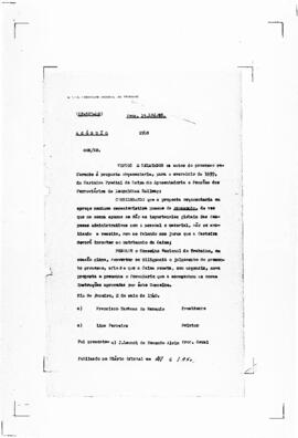 Acórdão nº 00527 de 1938