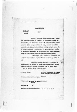 Acórdão nº 00094 de 1941