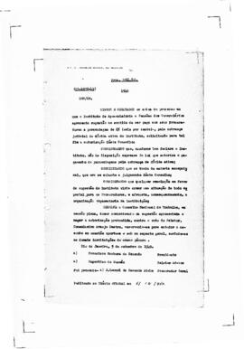 Acórdão nº 01072 de 1940