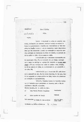 Acórdão nº 00325 de 1940