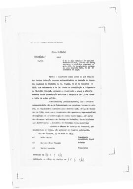 Acórdão nº 00224 de 1943