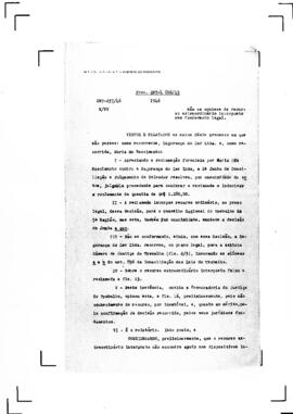 Acórdão nº 00237 de 1945