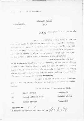 Acórdão nº 00424 de 1944